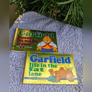 Garfield: Life in the Fat Lane Garfield Throws His Weight Around 90's Lot Of 2